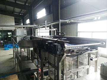 液压自动升降卸笼机